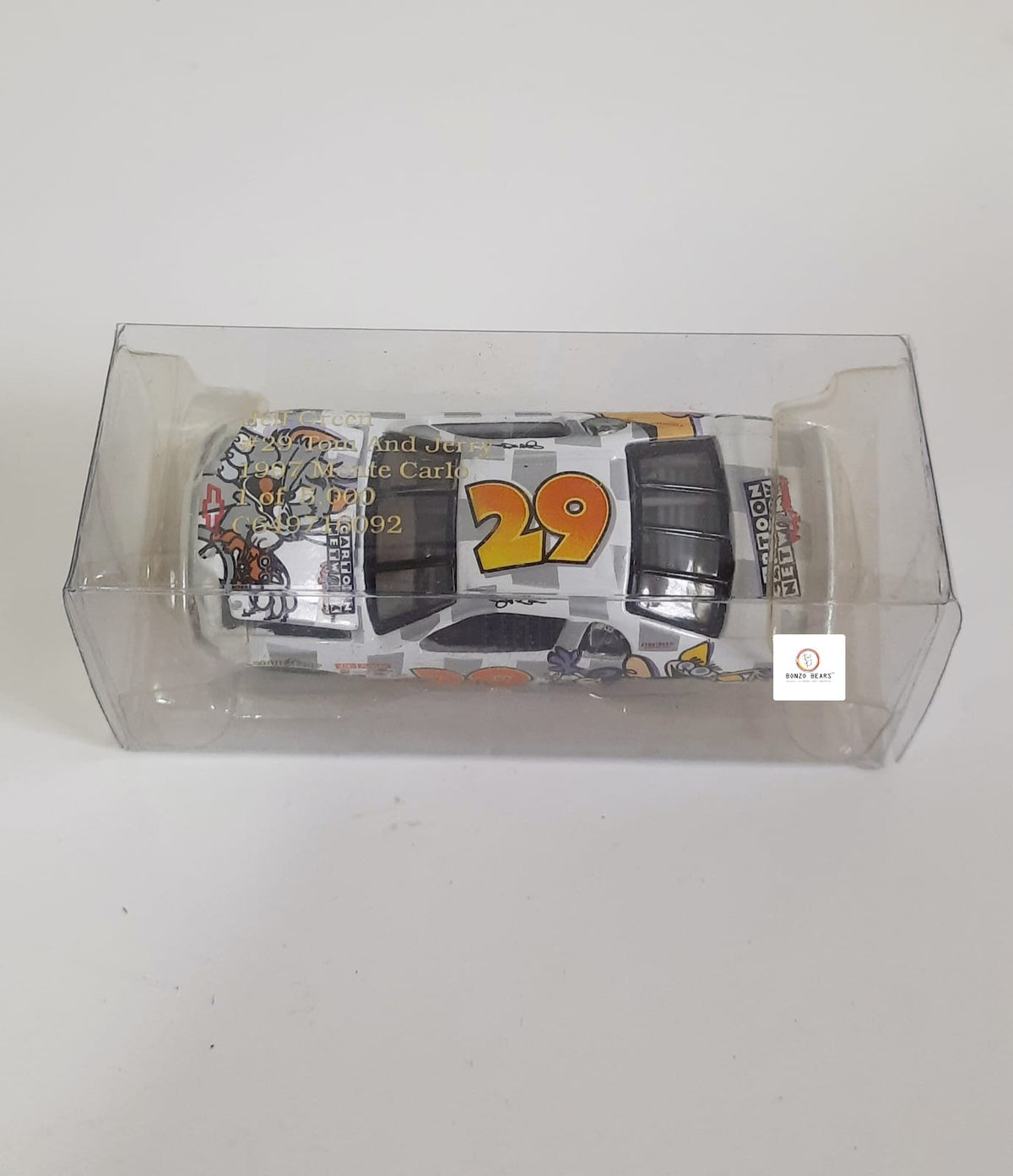Rare- 1 of 5000 1997 Action Racing Collectibles (ARC) Jeff Green #29 Tom and Jerry / Cartoon Network Chevrolet Monte Carlo