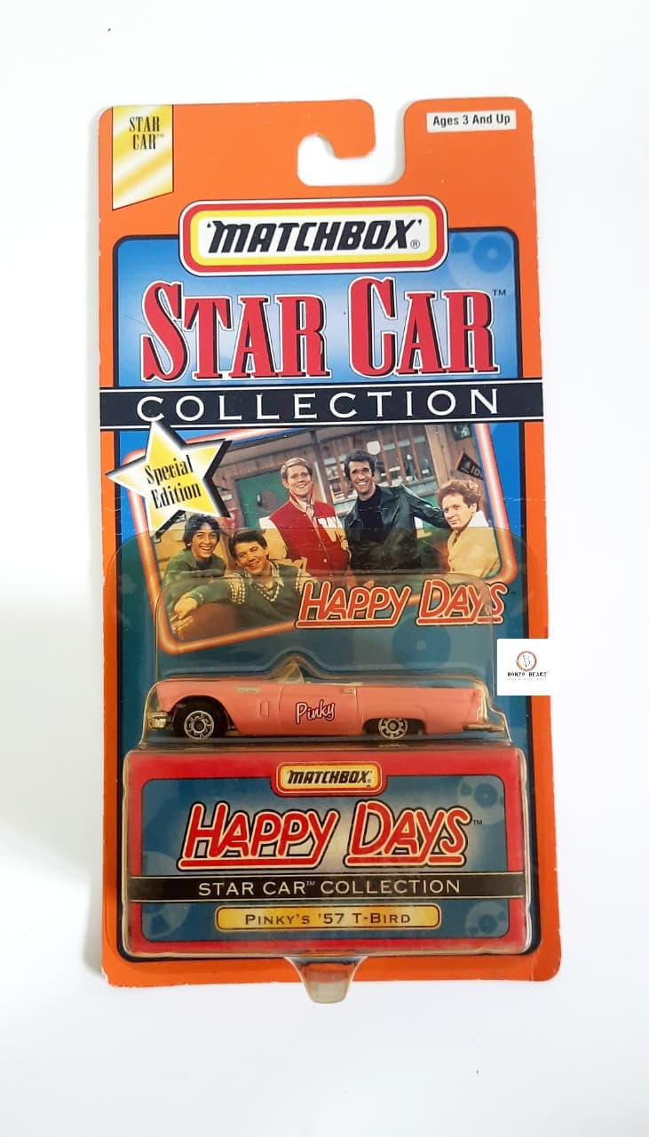 Special Edition  - Matchbox "Star Car Collection" Pinky's '57 Ford Thunderbird from "Happy Days"
