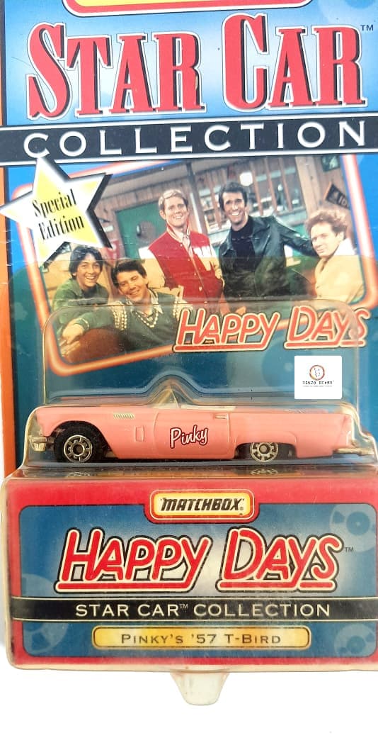 Special Edition  - Matchbox "Star Car Collection" Pinky's '57 Ford Thunderbird from "Happy Days"