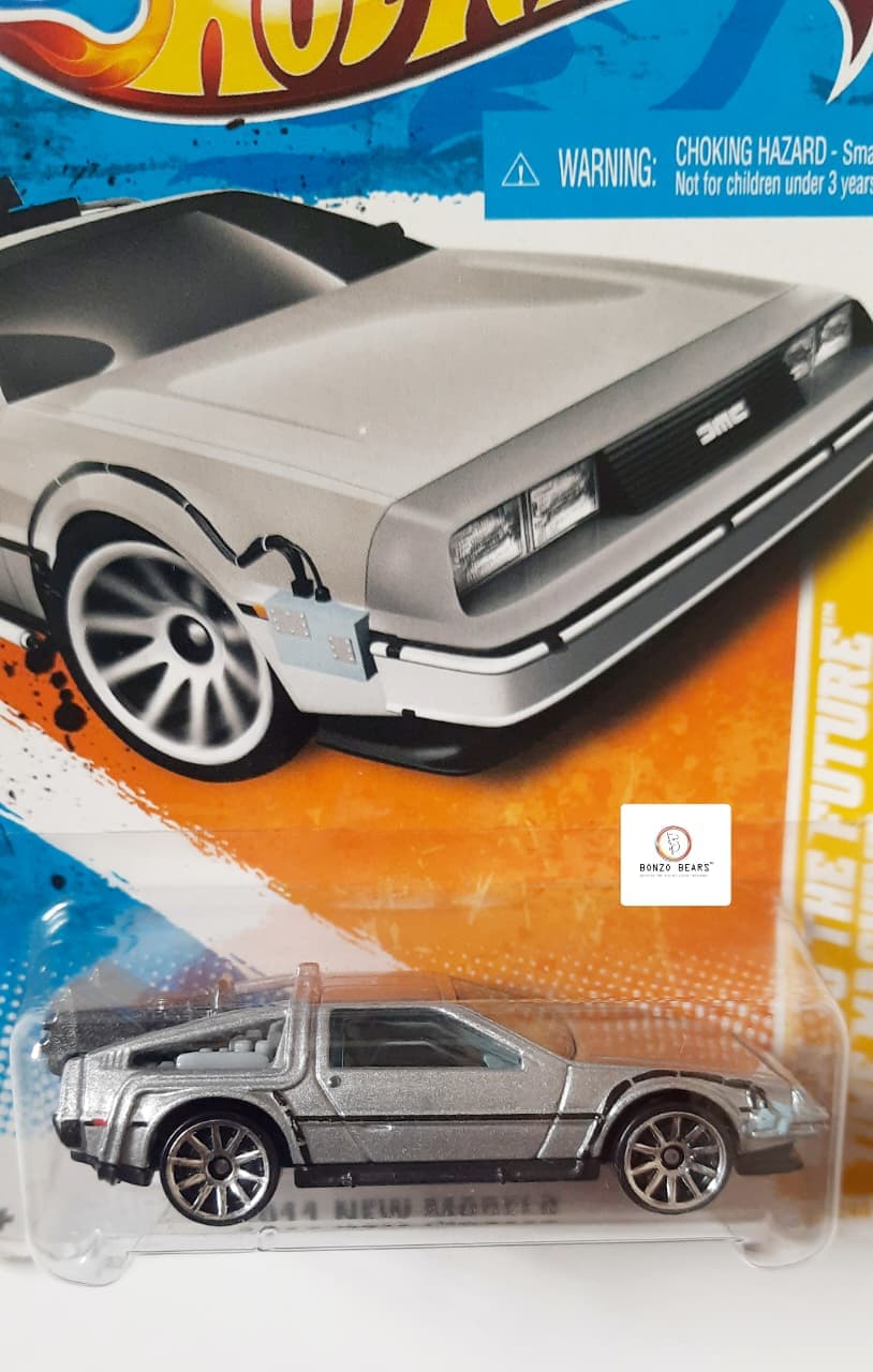 DeLorean DMC-12 Silver Back to the Future Time Machine (2011 Released) - Hot Wheels | Bonzo Bears