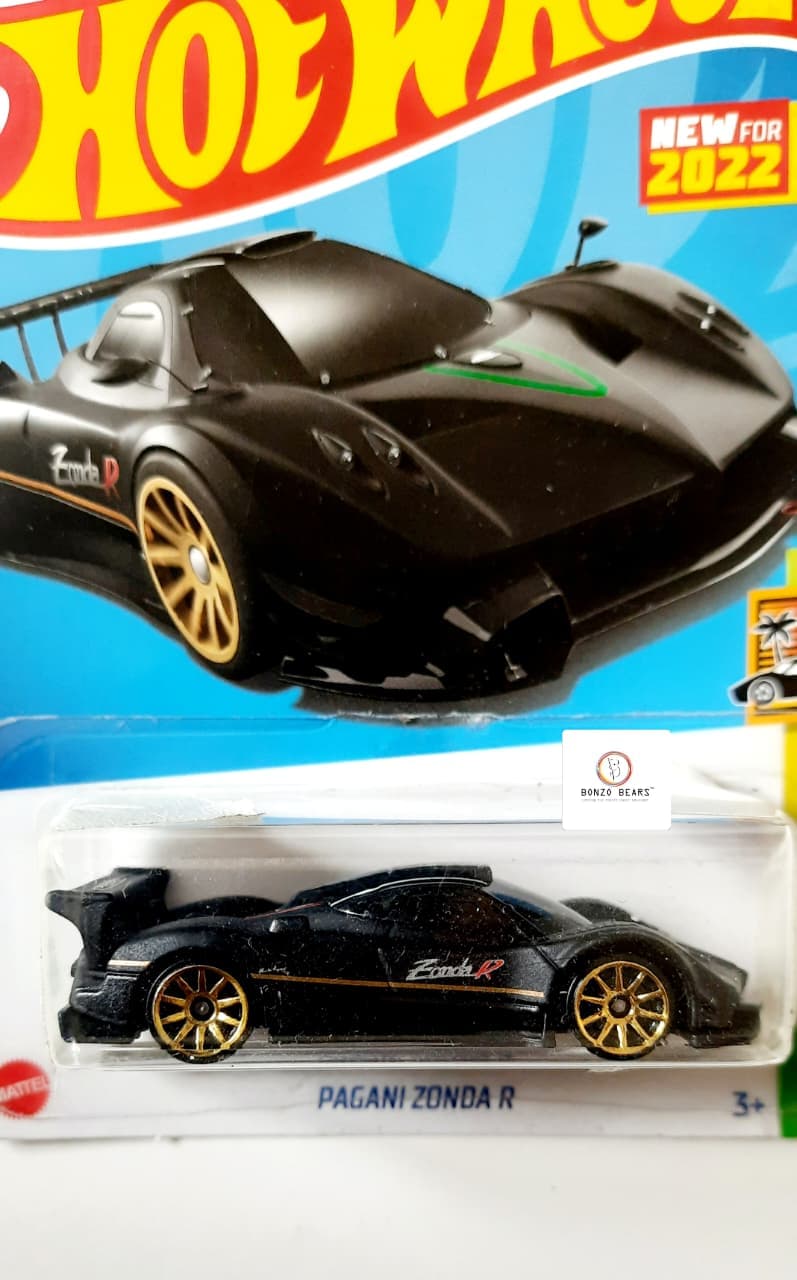 Pagani Zonda R (2022 Released) Black - Hot Wheels | Bonzo Bears