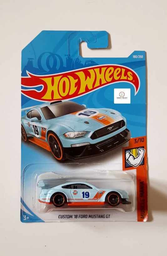 Gulf Custom 18 Ford Mustang GT - Hot Wheels | Bonzo Bears