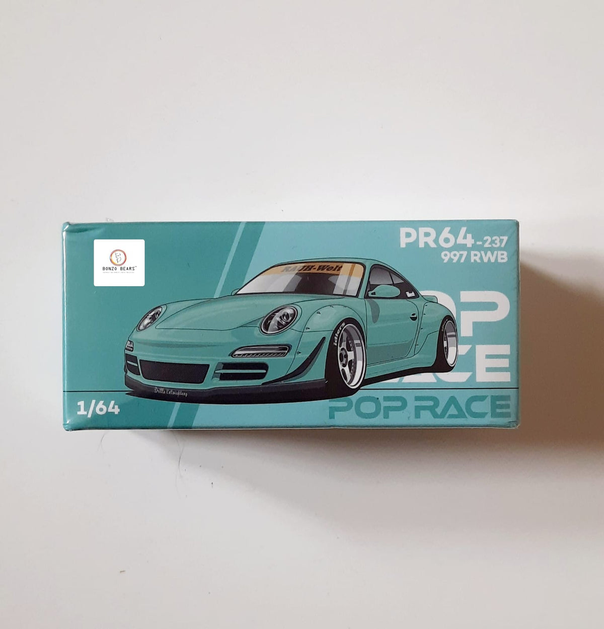 Porsche 997 RWB - Pop Race | Bonzo Bears (Sealed Pack)