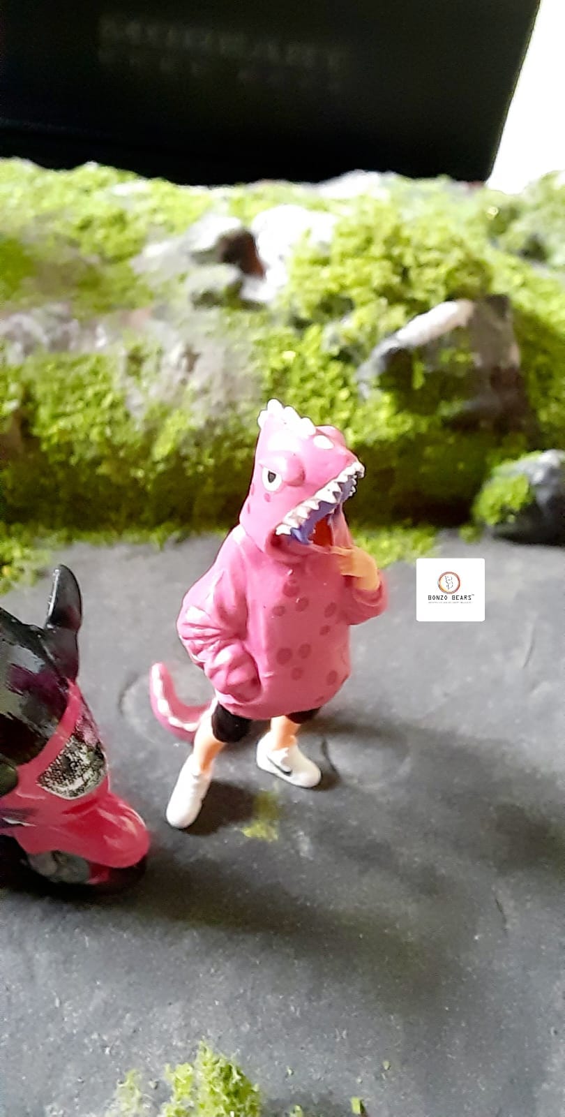 Roxy Themed Honda CBR 1100 XX Pink Bike with Girl Figure (Resin) | Bonzo Bears