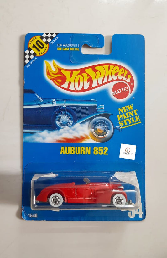 Auburn 852 - New Paint Style #94 -  Hot Wheels (1990 Released) | Bonzo Bears PB24