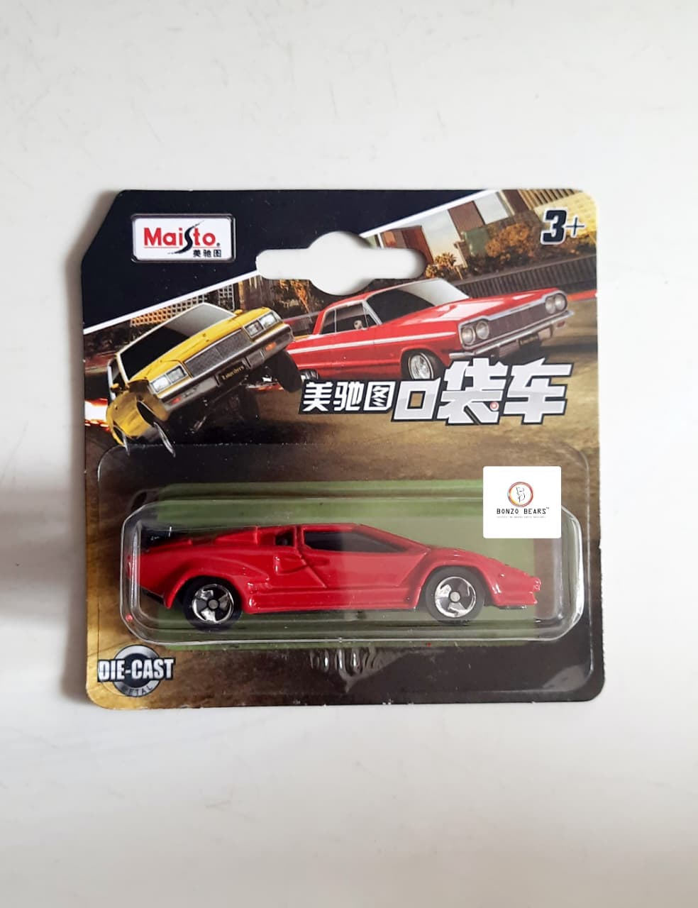 Maisto Lamborghini Countach| Bonzo Bears PB38