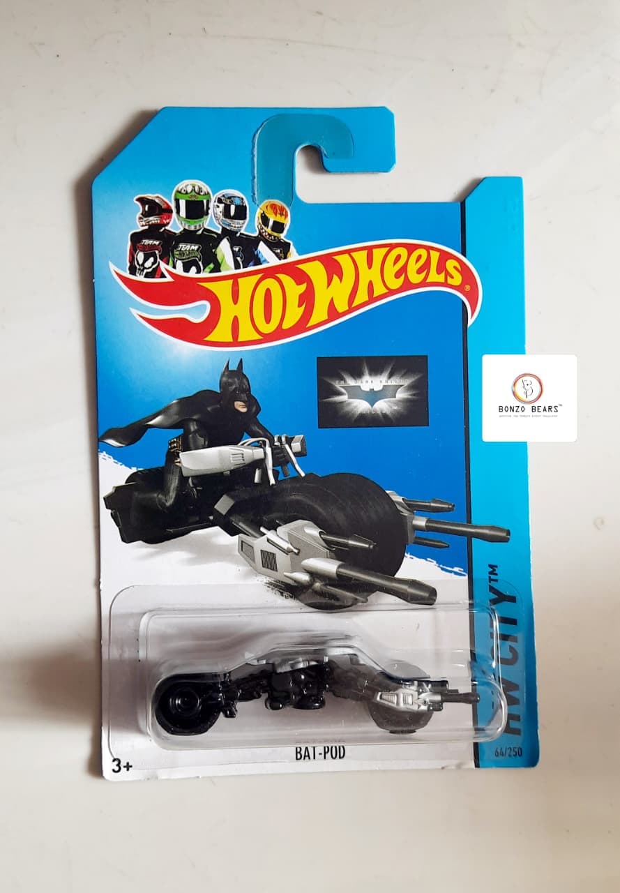Bat-Pod - Hot Wheels (2013 Released) | Bonzo Bears PB41
