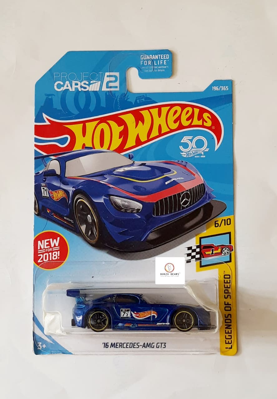 '16 Mercedes-AMG GT3 - Hot Wheels | Bonzo Bears Newstk