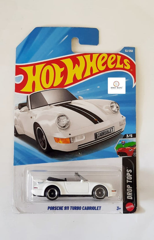 Porsche 911 Turbo Cabriolet (Import card) - Hot Wheels  | Bonzo Bears Newsk