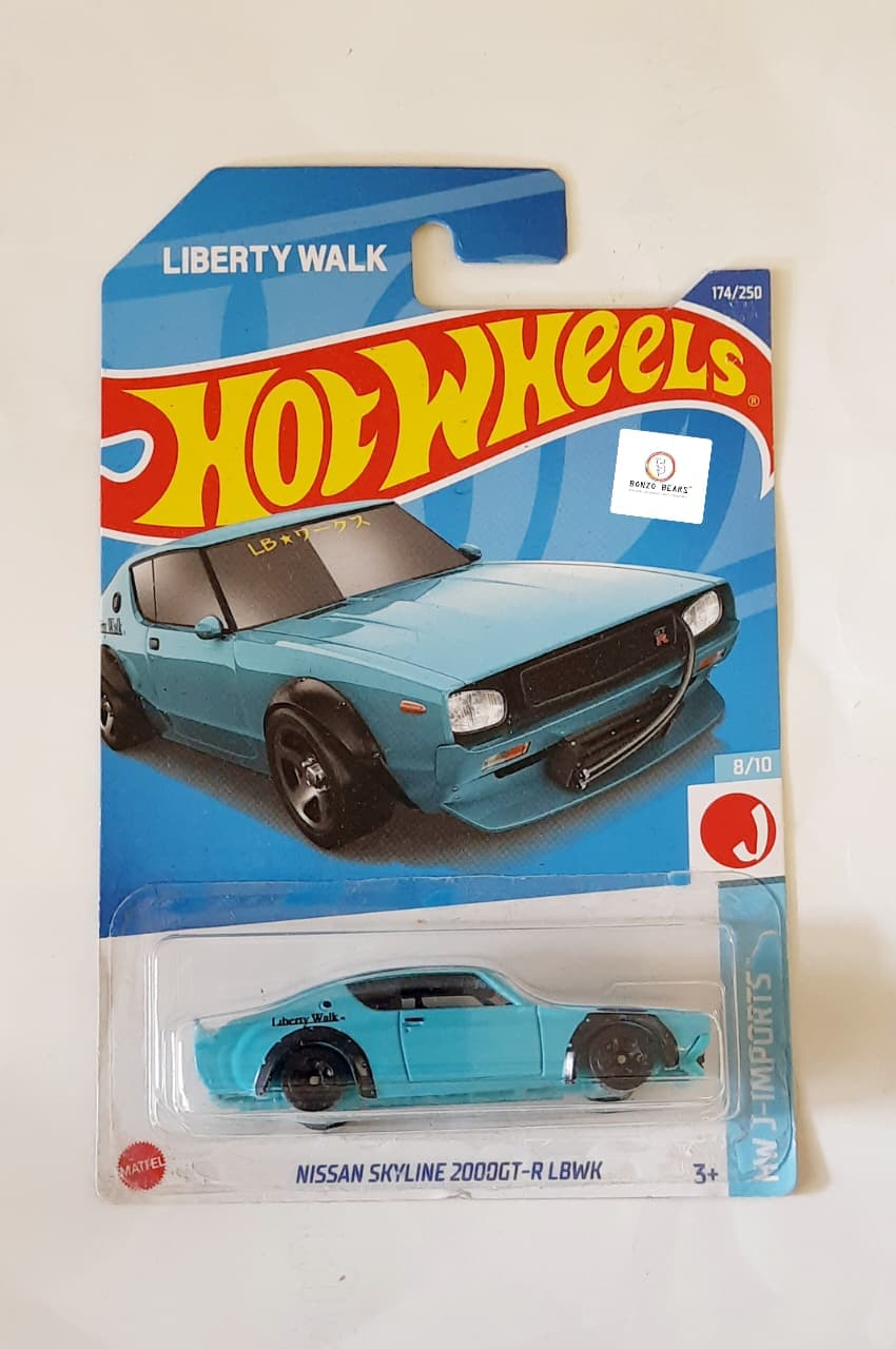 Nissan Skyline 2000GT-R LBWK (2021 Released) - Hot Wheels | Bonzo Bears Newstk