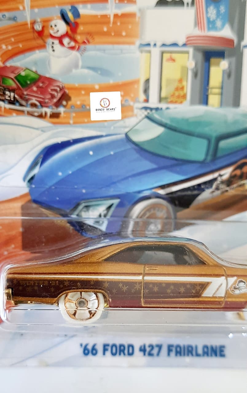 '66 Ford 427 Fairlane - Hot Wheels - 2021 Holiday Rods | Bonzo Bears