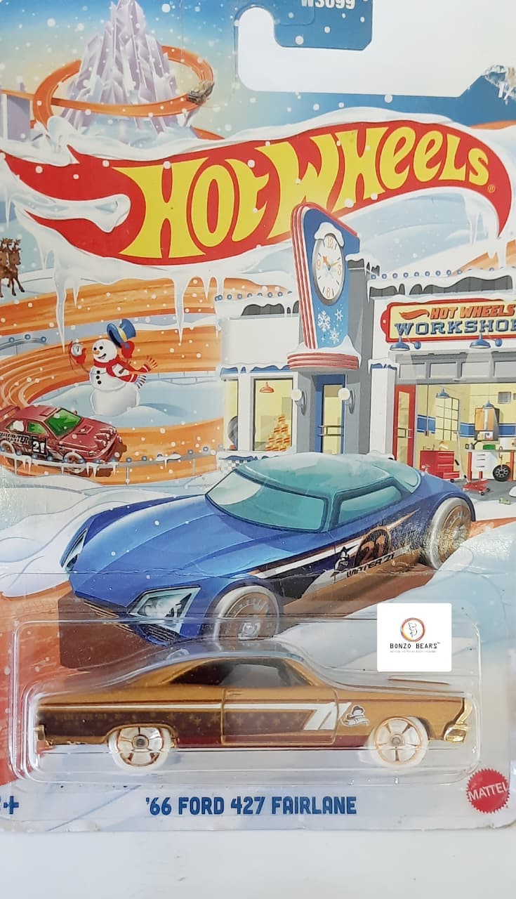 '66 Ford 427 Fairlane - Hot Wheels - 2021 Holiday Rods | Bonzo Bears