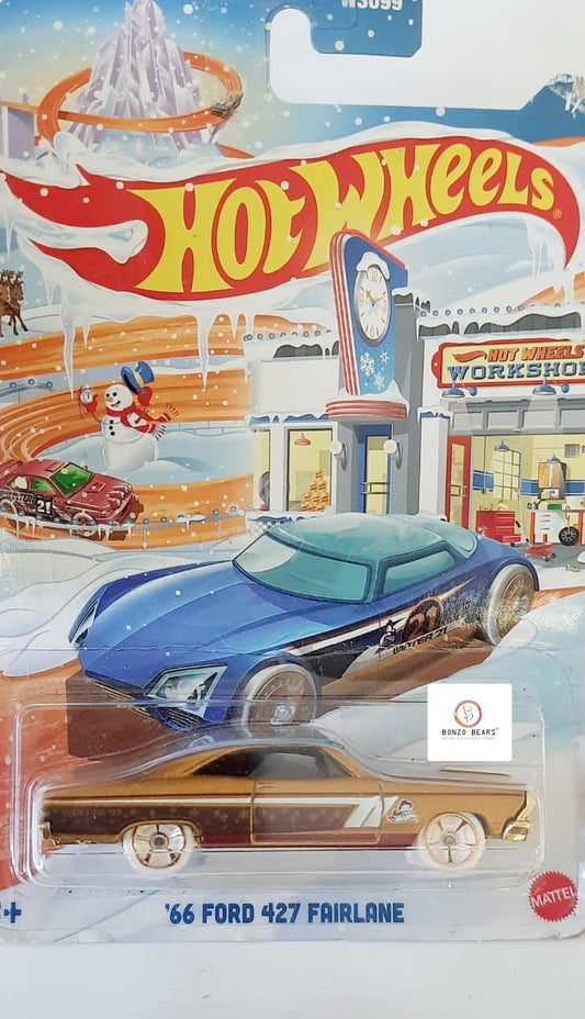 '66 Ford 427 Fairlane - Hot Wheels - 2021 Holiday Rods | Bonzo Bears