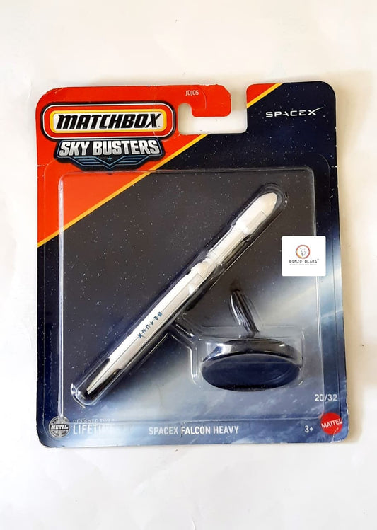 Spacex Falcon Heavy - Matchbox Sky Busters | Bonzo Bears Newstock
