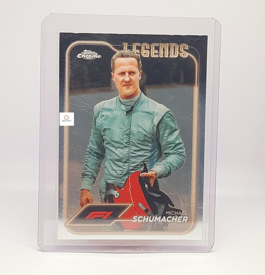 2024 Topps Chrome Formula 1 - F1 Legends Michael Schumacher #197 Base
