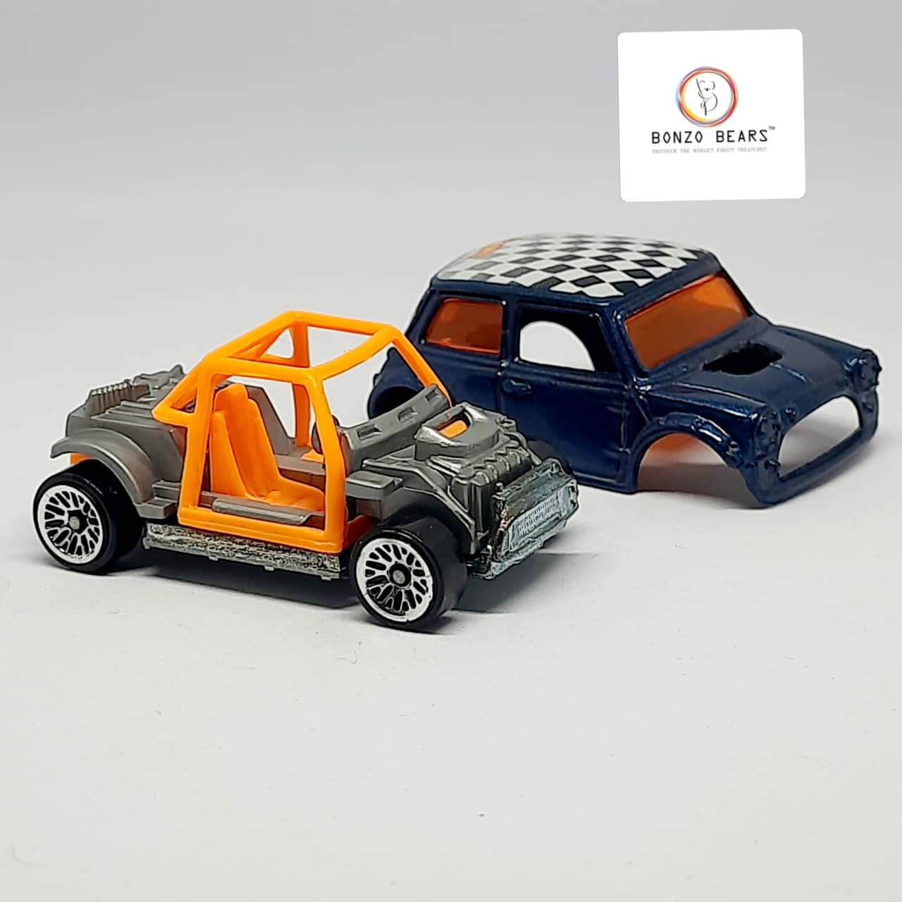 Mini Cooper #158 of 240 Collector No. 158 Hot Wheels 2001 Mainline Series (Loose- Openable Top)| Bonzo Bears