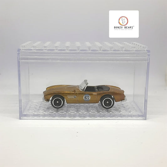 Lego Model Stackable Clear Display Box 1:64 Cars - Super Box (Pack of 1) (Car not included)