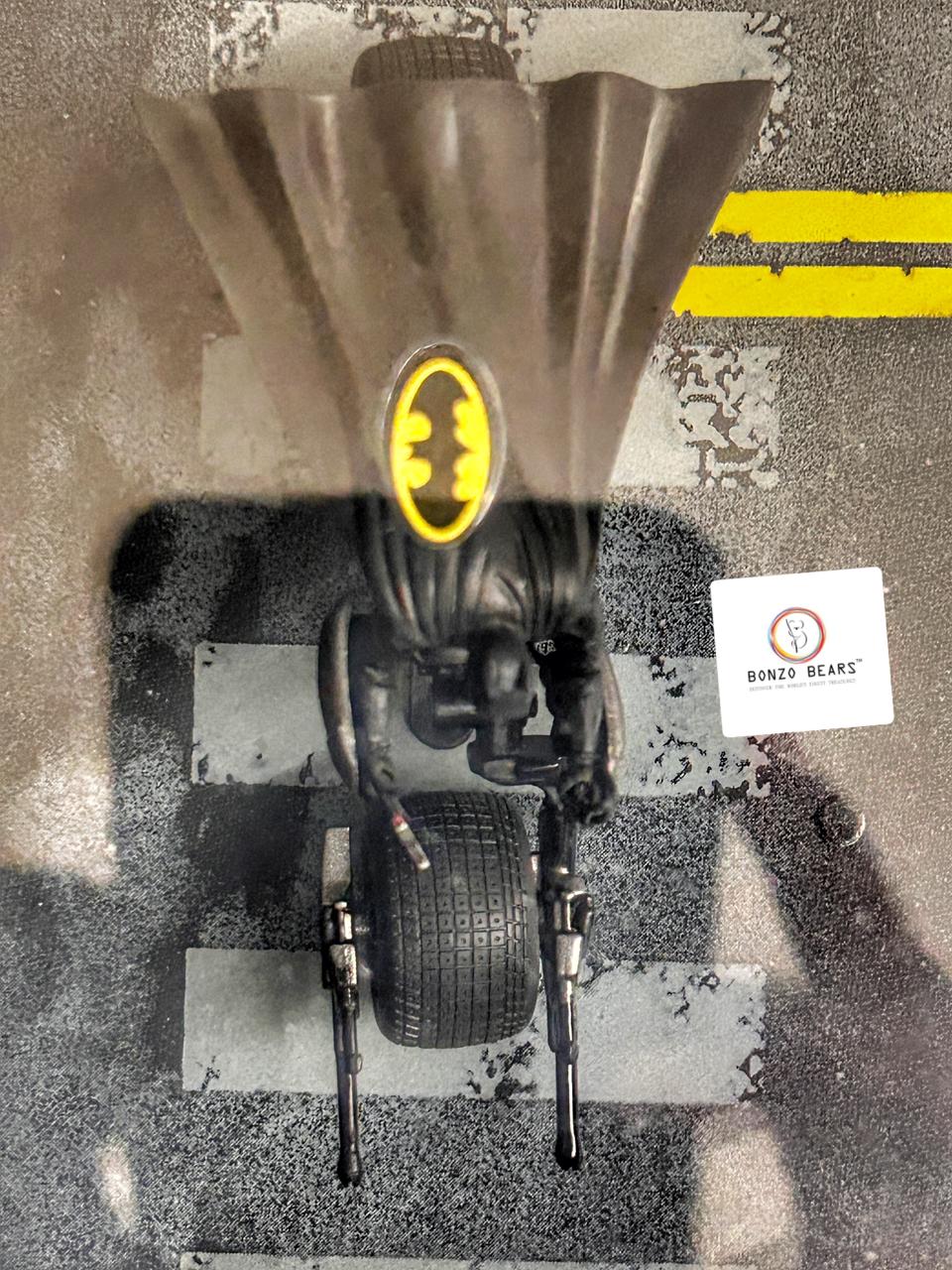 The Batman Automobilia #11 – EagleMoss Dark Knight Bat-Pod (1:43) 🏍️ ✨ 2013 Release | New & Sealed