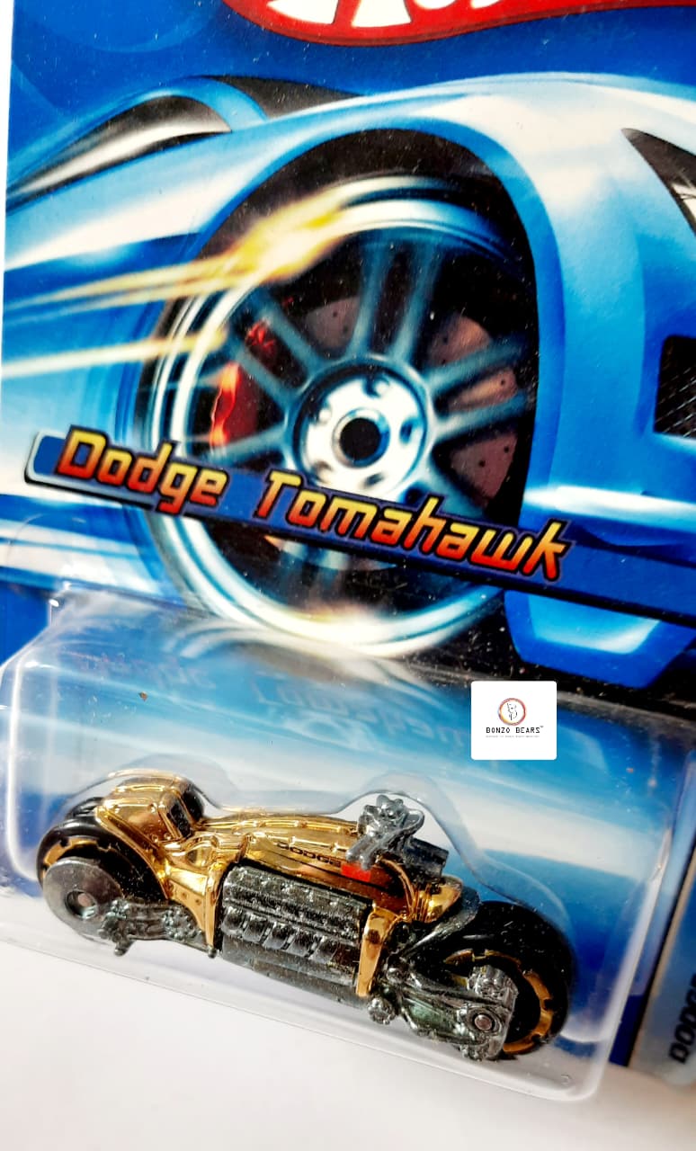 Dodge Tomahawk (Gold Chrome) -Hot Wheels PB13, PB48, PB70, PB39