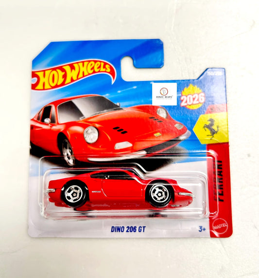 Ferrari Dino 206 GT - Hotwheels | Bonzobears