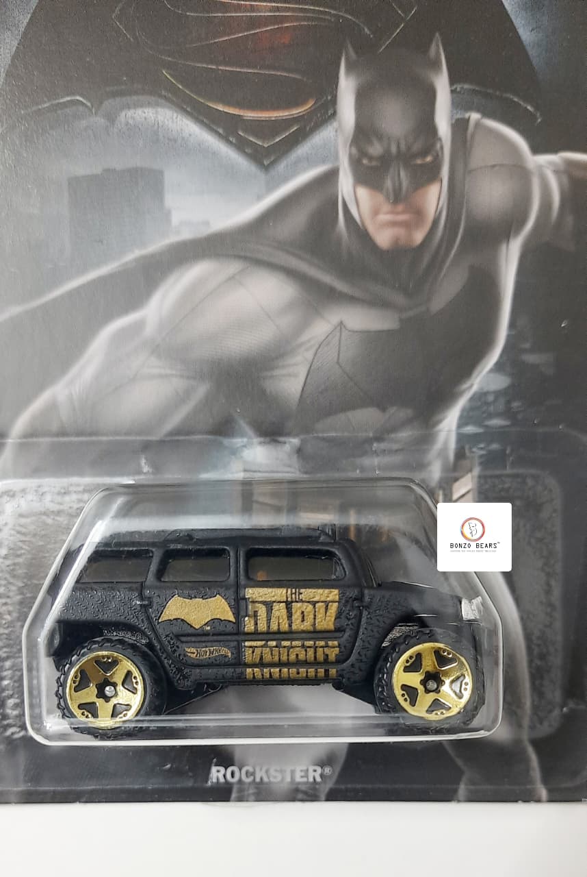 Batman Rockster - Hot Wheels- 2016 Release  | Bonzo Bears CB4