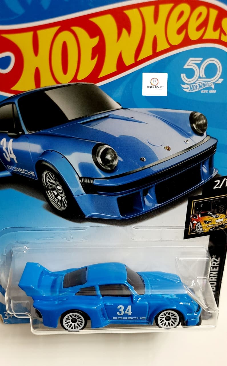 Rare Blue - Porsche 934.5 - Hot Wheels #34 (2018 Release) | Bonzo Bears
