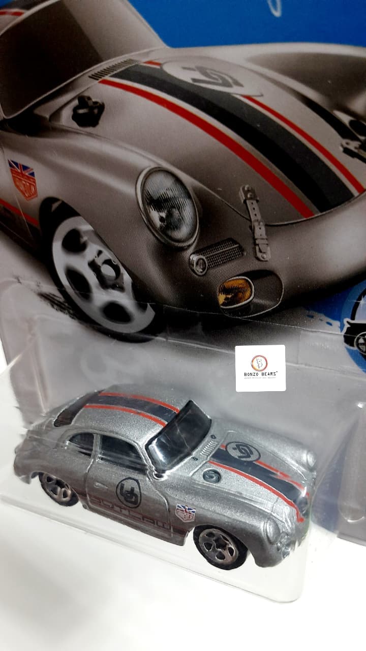 Rare Urban Outlaw | Porsche 356A Outlaw (Silver ) - Hot Wheels (2016 Released) | Bonzo Bears PB52