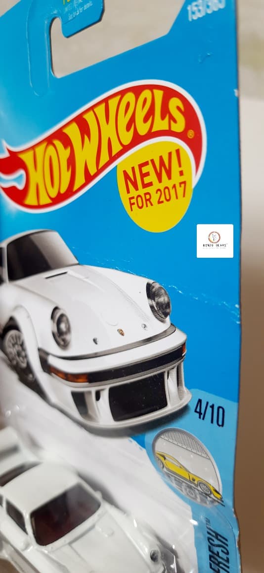 Porsche 934.5 (White)- Hot Wheels (2017 Release) | Bonzo Bears PB53