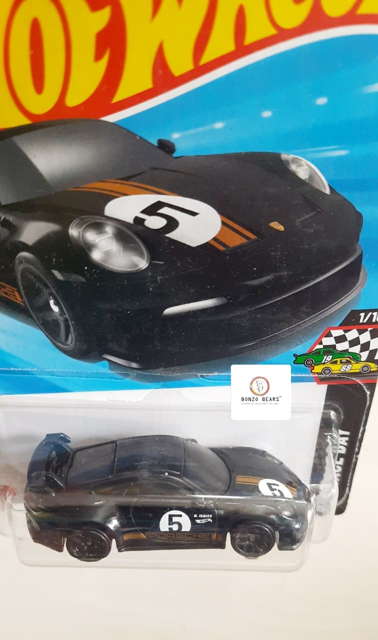 IMP Porsche 911 GT3 – Hot Wheels (Black) No. 5 | Bonzo Bears PB15