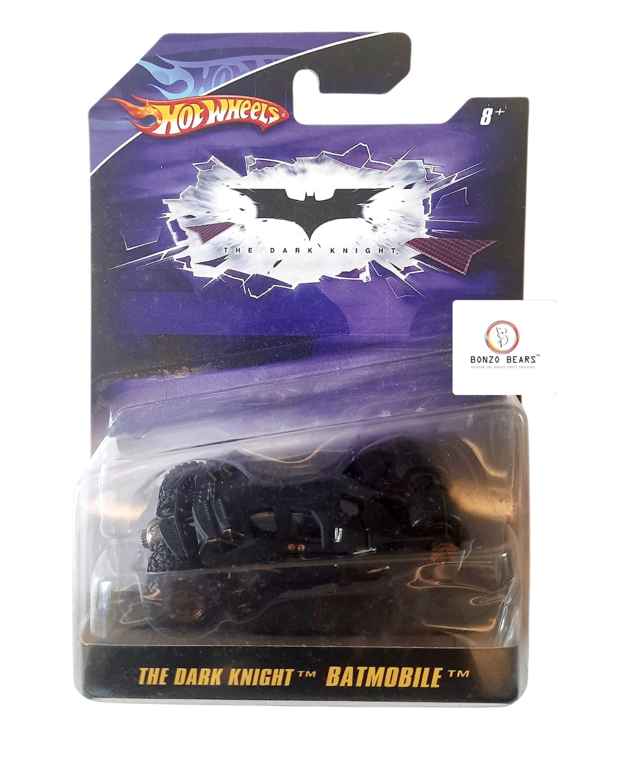 The Dark Knight Batmobile Tumbler Bat vehicle 1:50 - Hot Wheels | Bonzo Bears | BB10 (Restocked)