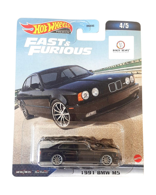 Fast & Furious 1991 BMW M5 Hot Wheels Premium (2023 release) | Bonzo Bears