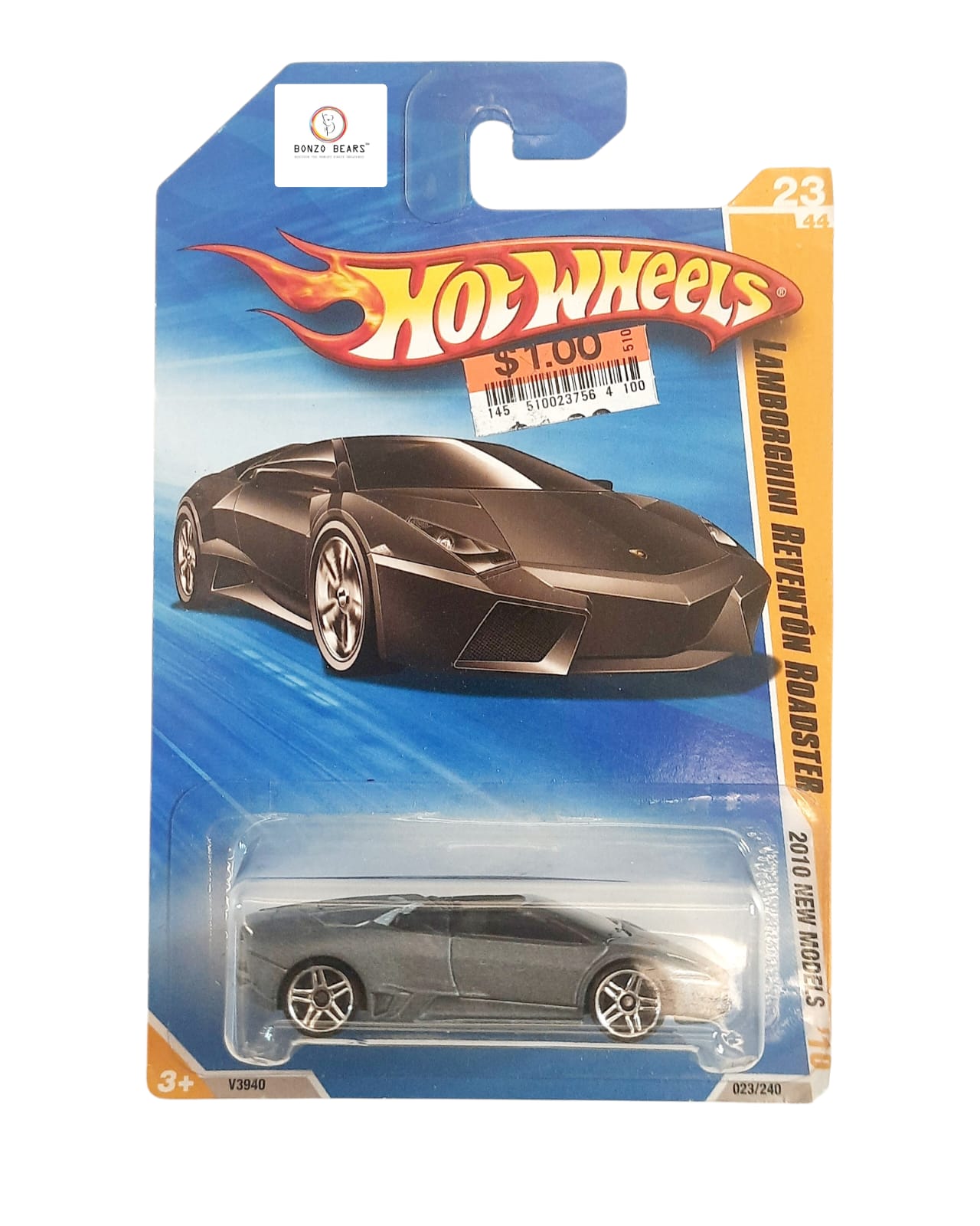 Rare Lamborghini Reventón Roadster - Hot Wheels (2010 Release) | Bonzo Bears C4