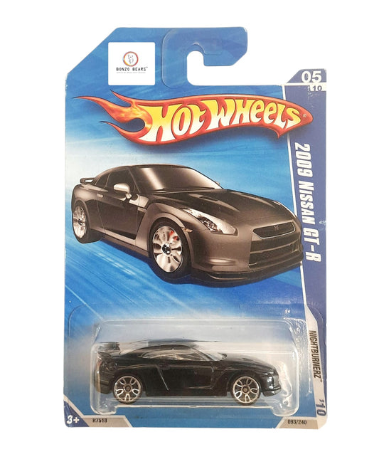 Rare Nissan GT-R - 2010 Nightburnerz series - Hot Wheels (2009 released) | Bonzo Bears