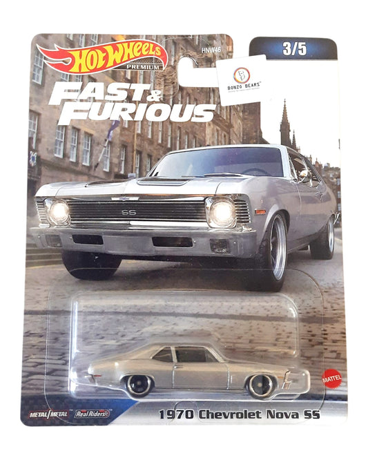 1970 Chevrolet Nova SS - Hot Wheels Premium (2023 release) | Bonzo Bears