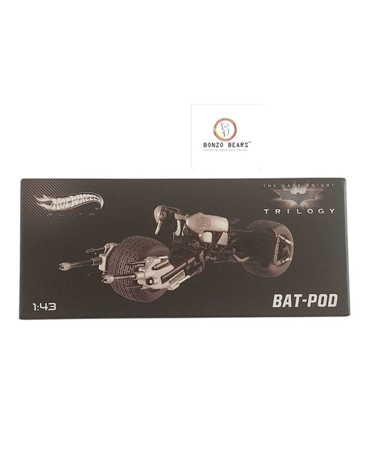 Hotwheels Elite 1:43 BatPod - The Dark Knight Rises (Mint) | Bonzo Bears
