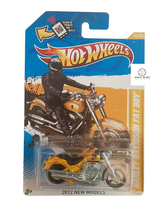 New Models Harley-Davidson Fat Boy - Hot Wheels (2012 released) | Bonzo Bears
