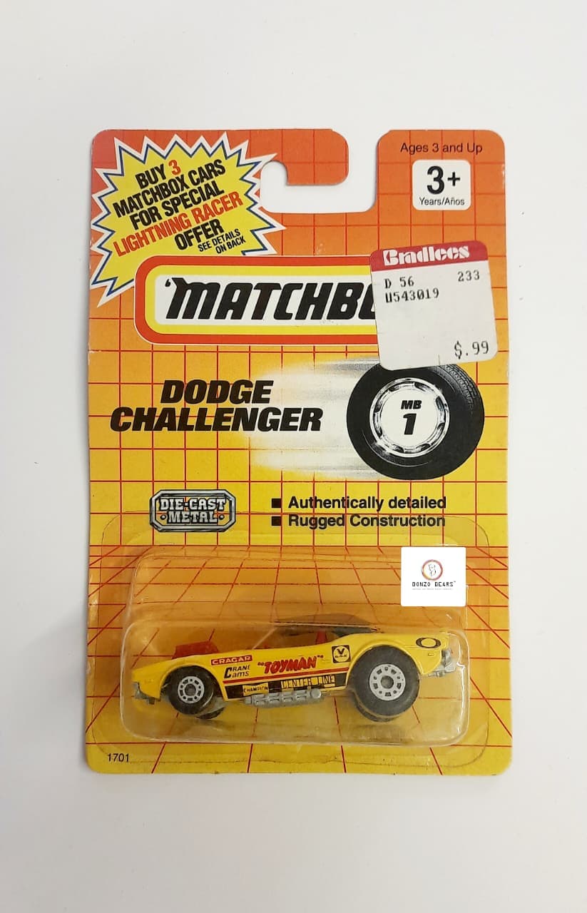 Dodge Challenger (1982 Released) - Hotwheels PB54