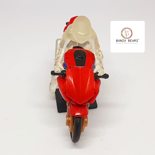 No.3 Honda CBR1000RR with rider figure and display stand 1:32 - Takara Tomy Tomica | Bonzo Bears