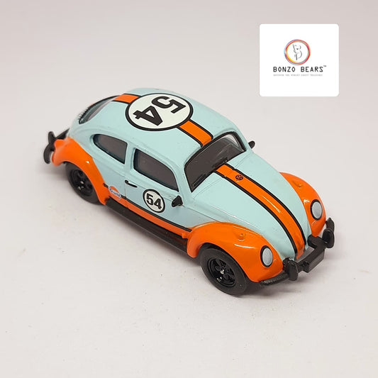 Gulf VW Classic Beetle - Greenlight (Loose)| Bonzo Bears