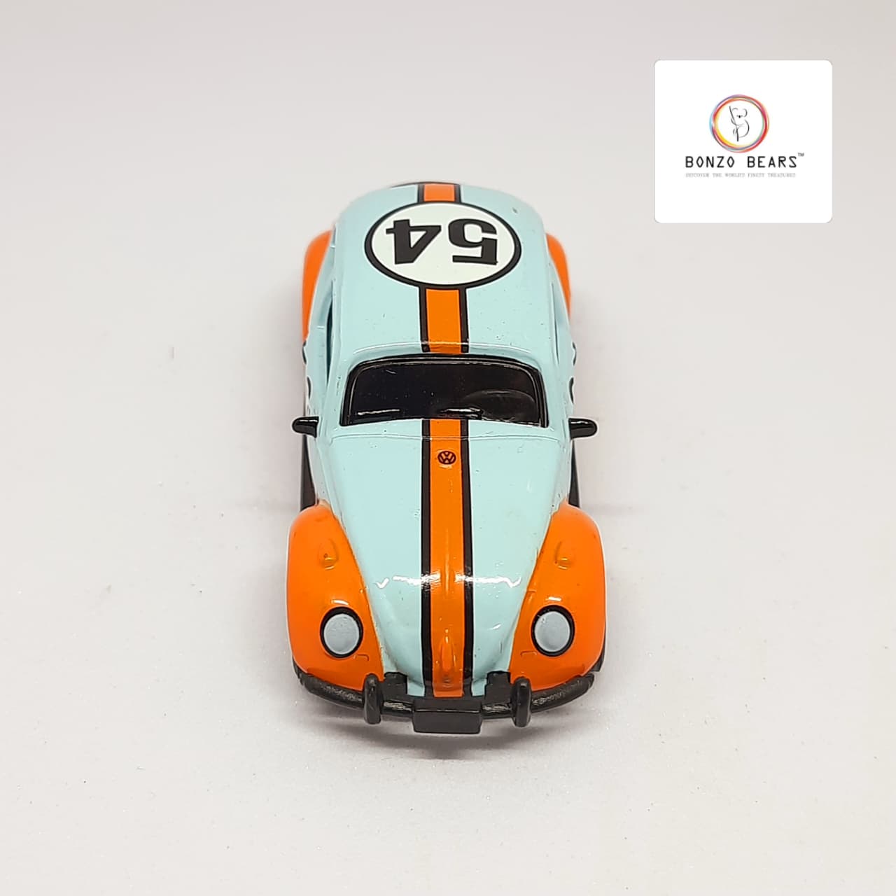 Gulf VW Classic Beetle - Greenlight (Loose)| Bonzo Bears
