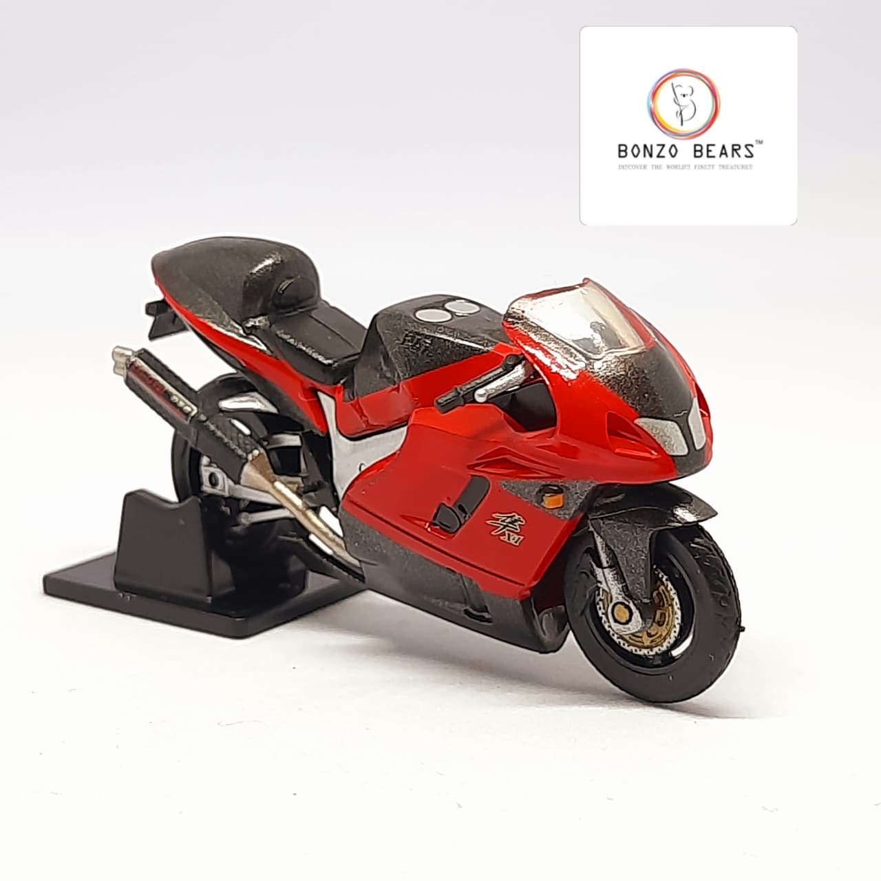 Yoshimura Hayabusa X-1 |1/42 (Red x Black)  UCC - Loose | Bonzo Bears