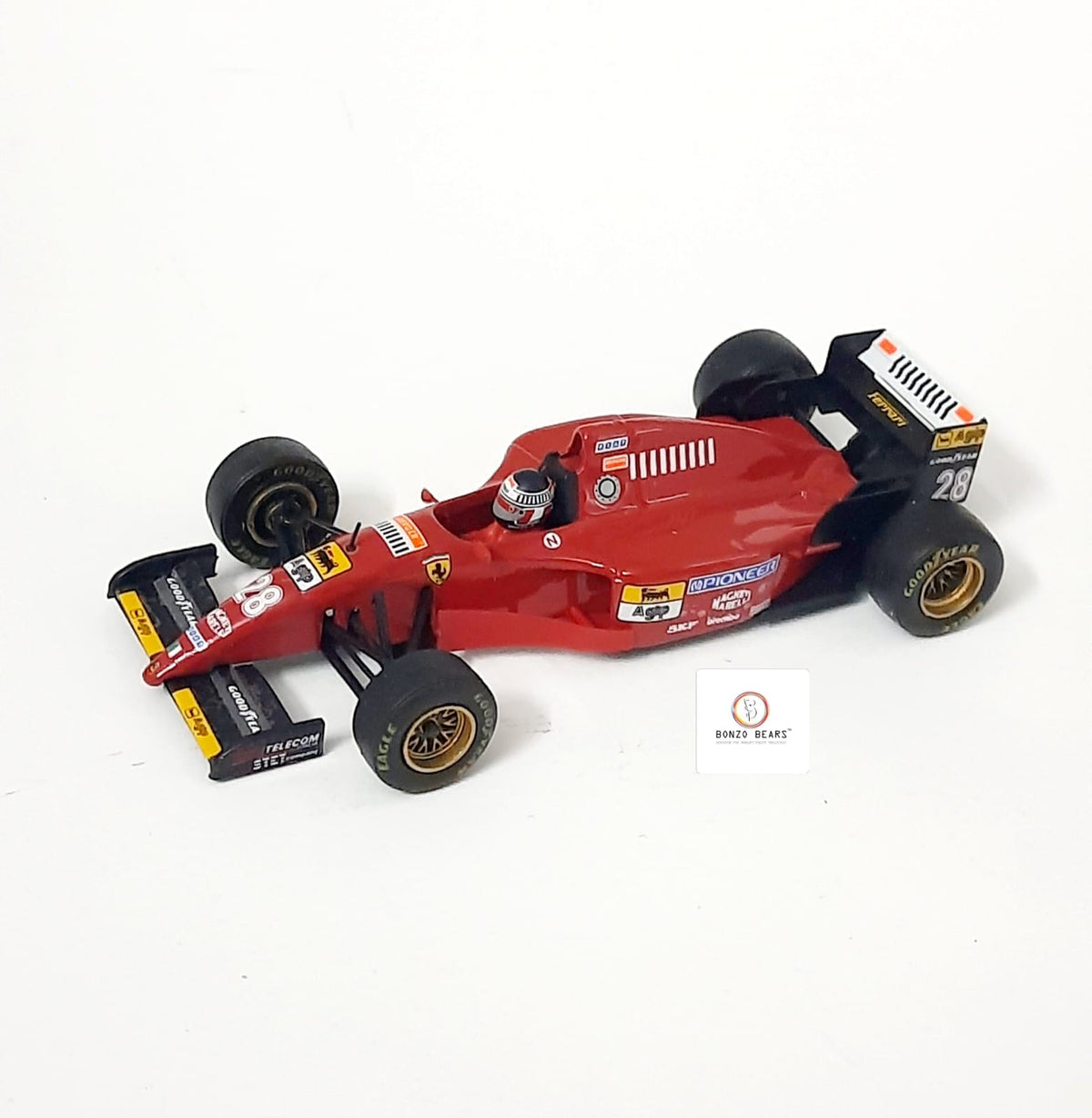 Onyx | Ferrari 412 T2- F1 Car 1:43 Scale| Made in Portugal  (Uncarded/Loose - As per picture)