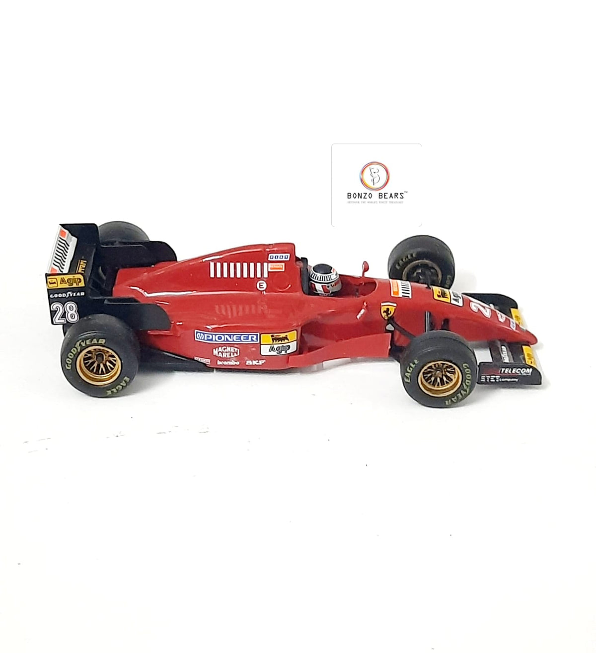Onyx | Ferrari 412 T2- F1 Car 1:43 Scale| Made in Portugal  (Uncarded/Loose - As per picture)