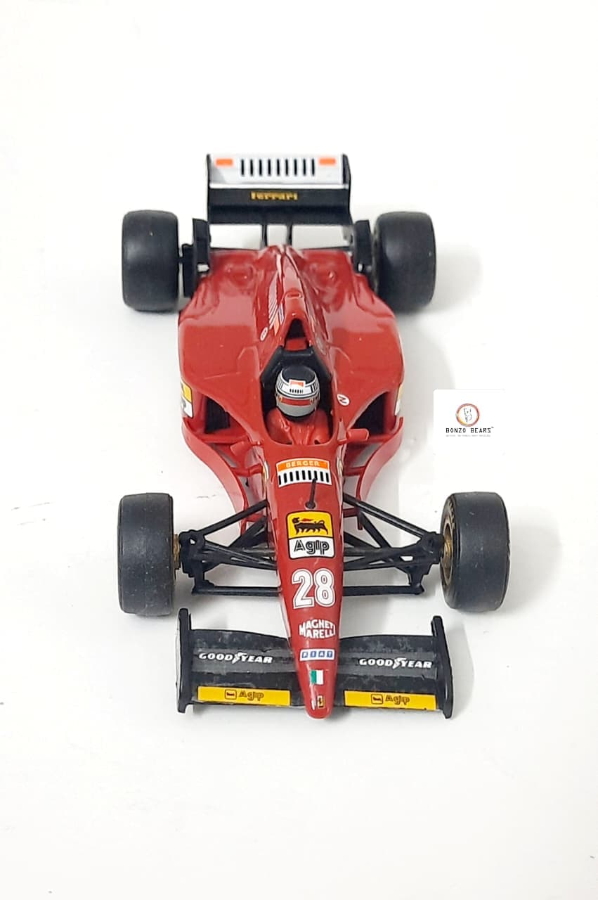 Onyx | Ferrari 412 T2- F1 Car 1:43 Scale| Made in Portugal  (Uncarded/Loose - As per picture)