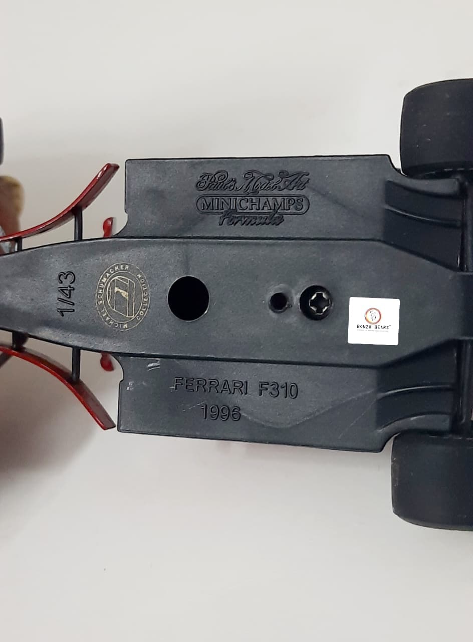 Minichamps | 1996 Ferrari F310 - F1 Car 1:43 Scale (Uncarded/Loose - As per picture)