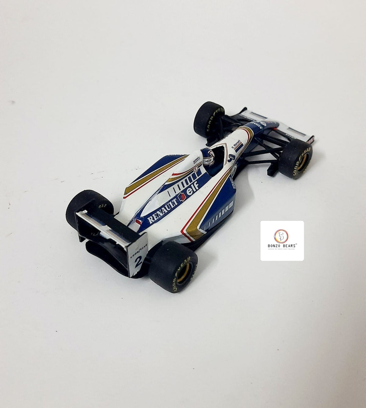 Mini Champs | Williams FW16 Renault - F1 Car 1:43 Scale (Uncarded/Loose - As per picture)