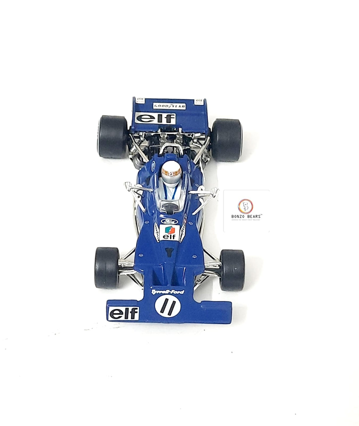 Quartzo | Tyrrell 001- F1 Car 1:43 Scale (Uncarded/Loose - As per picture)