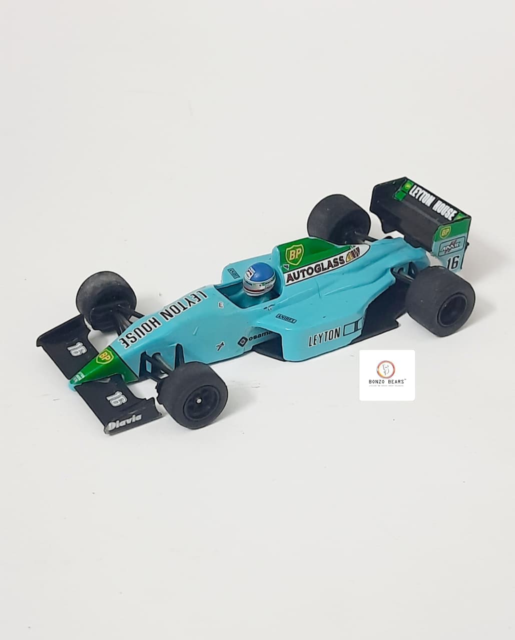 Unique Onyx | Leyton House March CG901 - F1 Car 1:43 Scale (Uncarded/Loose - As per picture)