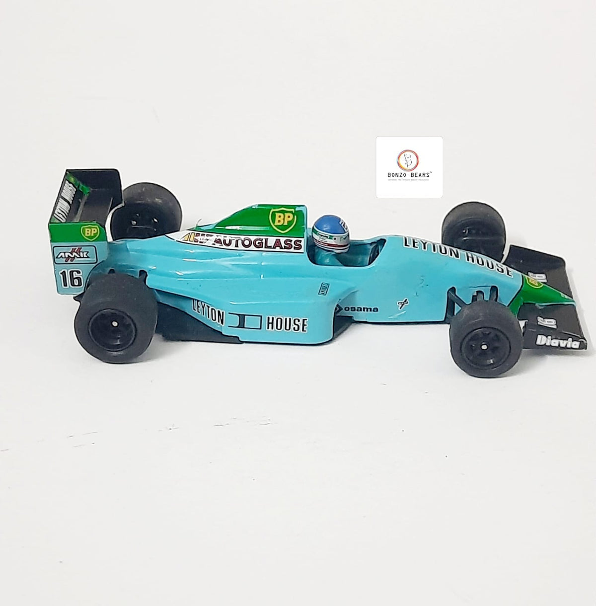 Unique Onyx | Leyton House March CG901 - F1 Car 1:43 Scale (Uncarded/Loose - As per picture)