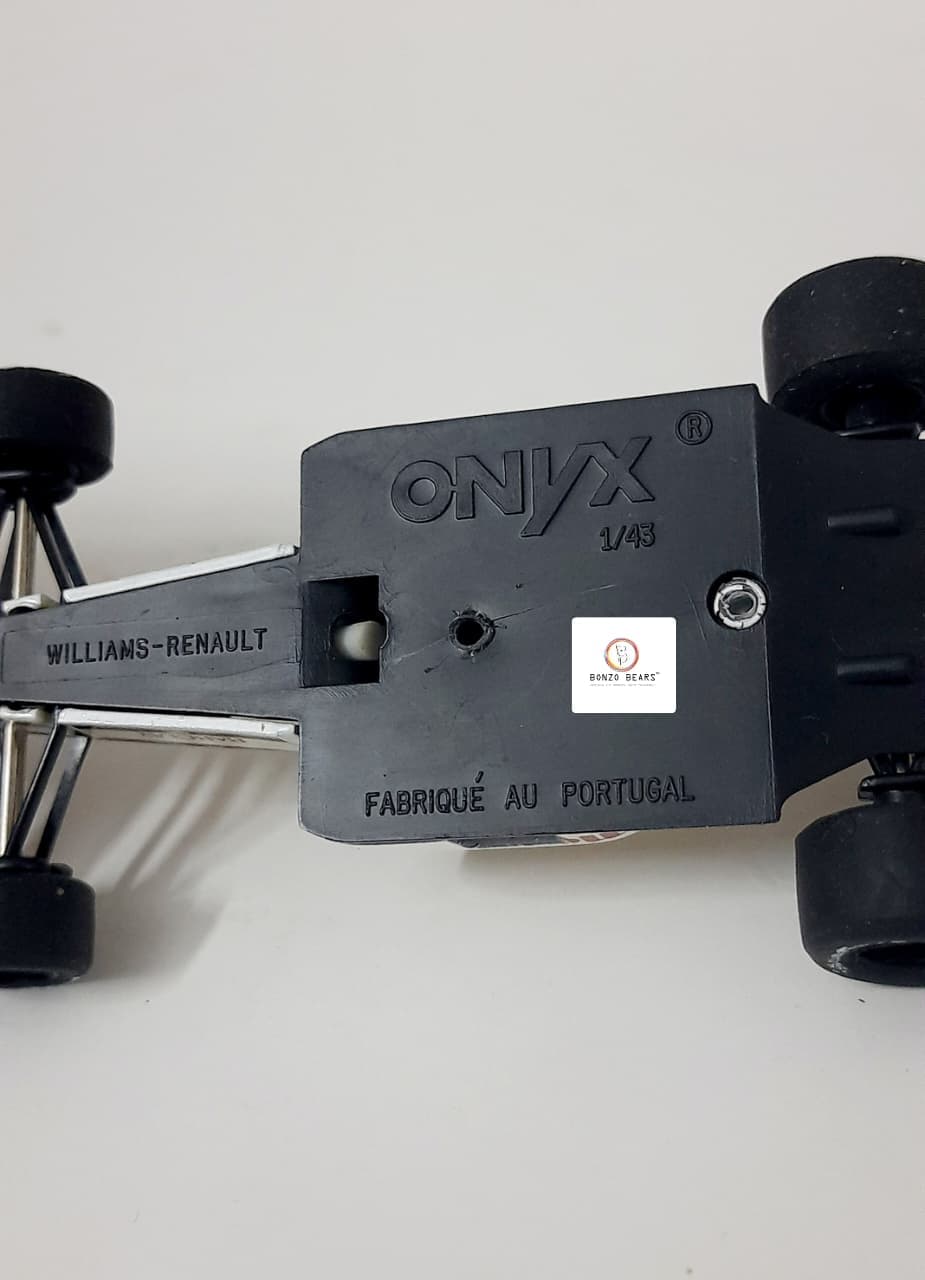 Onyx | Williams-Renault - F1 Car 1:43 Scale | Maded in Portugal (Uncarded/Loose - As per picture)
